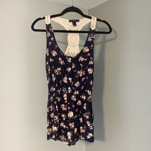 Forever 21 Floral Romper